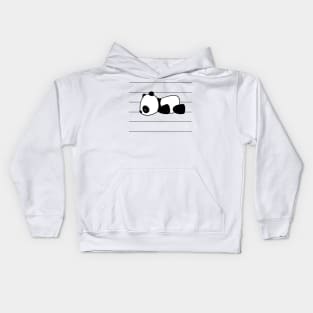 Cute Sleepy Little Kawaii Baby Panda Bear Kids Hoodie